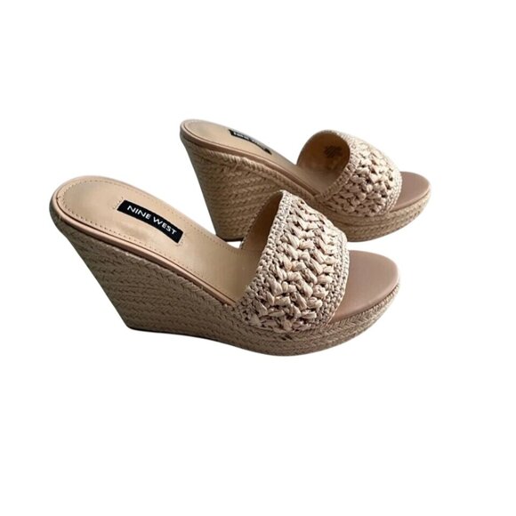 Nine West Women's Holand Casual Espadrille Wedge Sandals - Picture 3 of 5